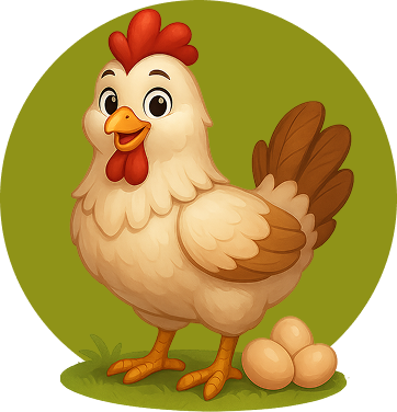 Cute Chicken Character